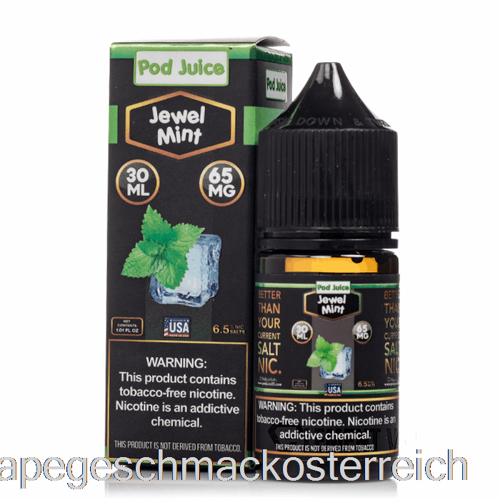 Jewel Mint – Bold-Serie – Schotensaft – 30 Ml, 65 Mg Vape-Geschmack